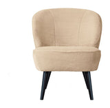 Sara Armchair, Fake fur, Natural