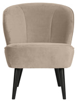 Sara Armchair - Khaki velvet