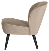 Sara Armchair - Khaki velvet