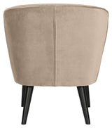 Sara Armchair - Khaki velvet