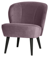 Sara Lounge Chair - Warm Purple