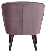 Sara Lounge Chair - Warm Purple