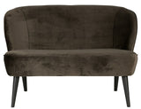 Woood - Sara Lounge Sofa - Green Velour