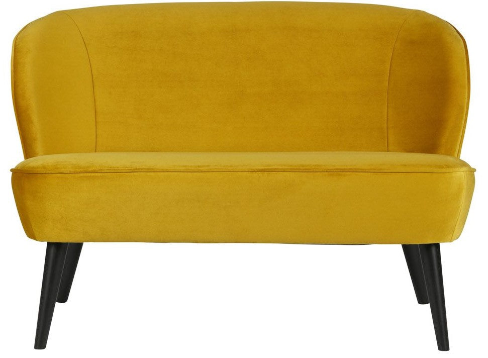 Woood - Sara Lounge Sofa - Yellow Velvet