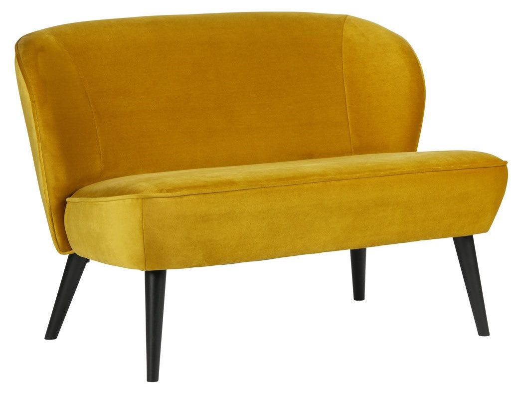 Woood - Sara Lounge Sofa - Yellow Velvet