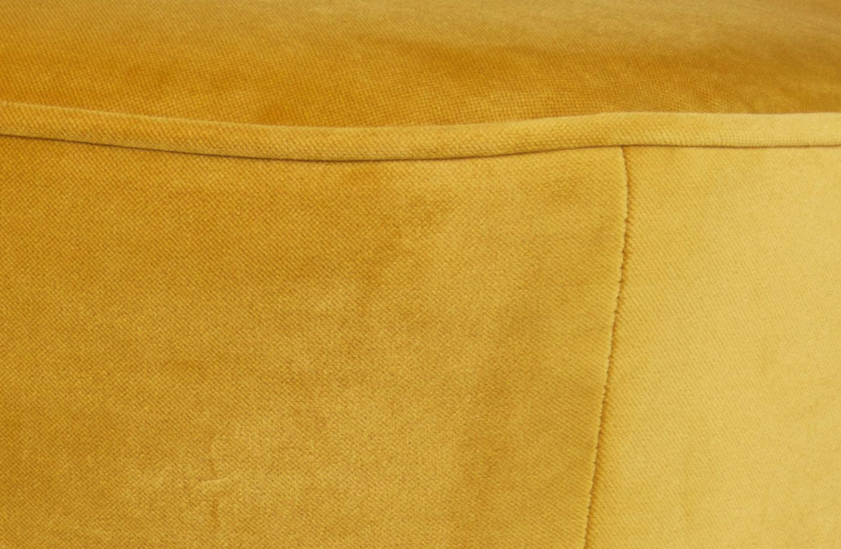 Woood - Sara Lounge Sofa - Yellow Velvet