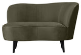 Sara Lounge Sofa, right - Warm green