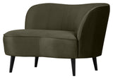 Sara Lounge Sofa, right - Warm green