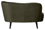 Sara Lounge Sofa, right - Warm green