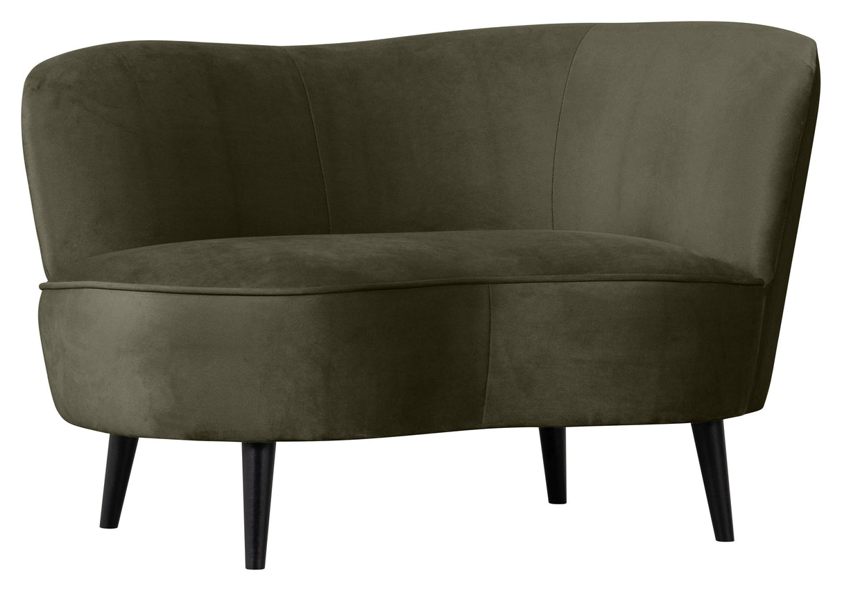 Sara Lounge Sofa, right - Warm green