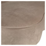 Sara Lounge Sofa, right facing - Khaki velvet