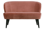 WOOOD - Sara Loungesofa w/velvet - Old Pink