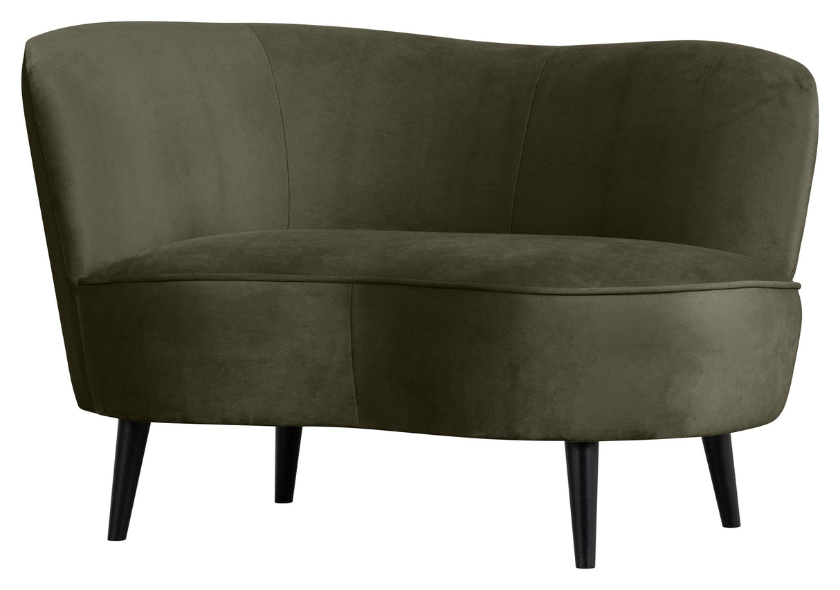 Sara Lounge Sofa, left - Warm green