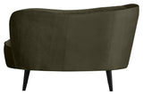 Sara Lounge Sofa, left - Warm green