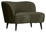 Sara Lounge Sofa, left - Warm green