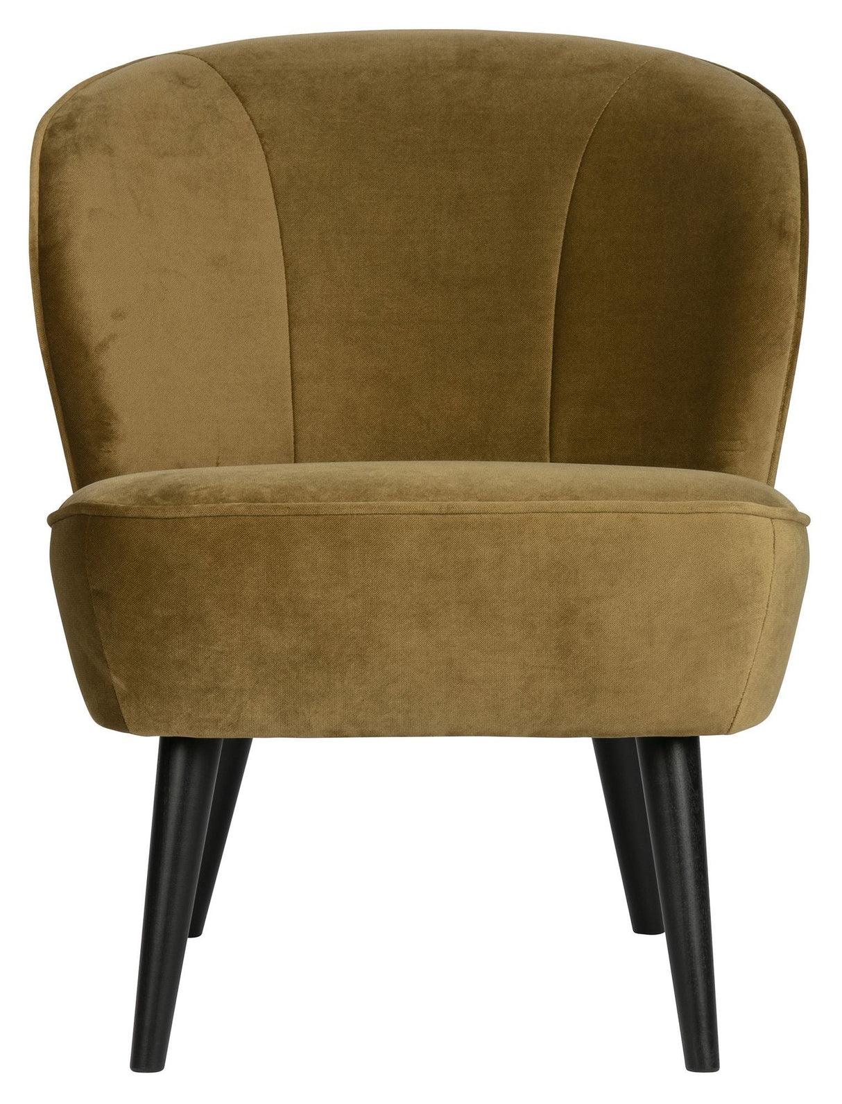 Woood Sara Lounge Chair - Army Velour