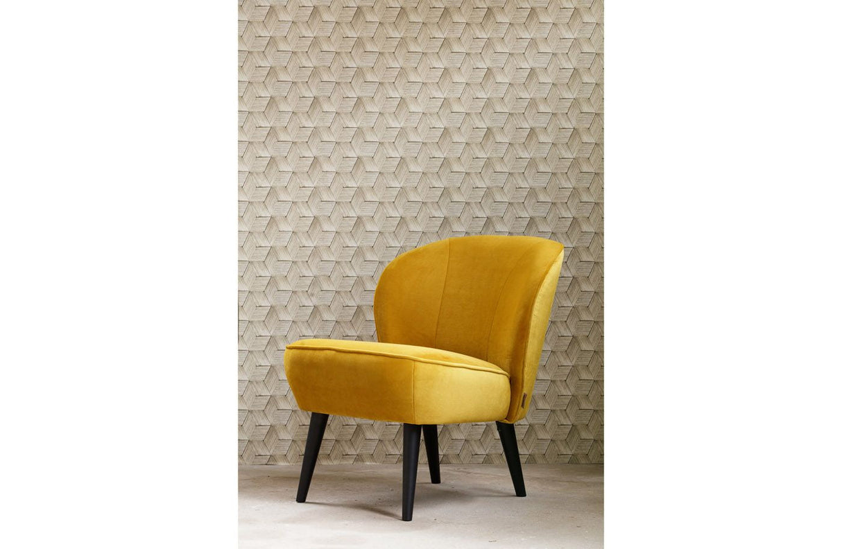 Woood - Sara Lounge Chair - Yellow