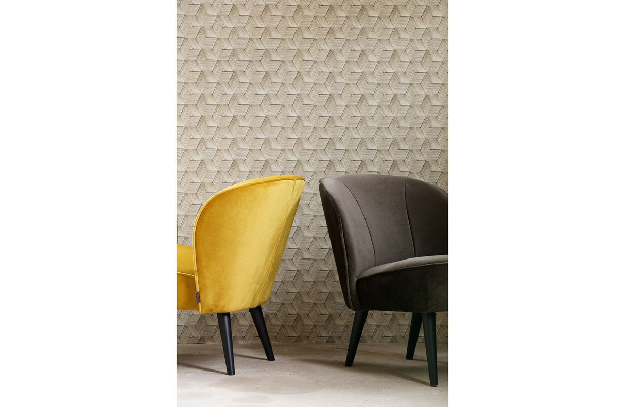 Woood - Sara Lounge Chair - Yellow