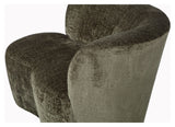 Stone Lounge Sofa, right facing - Warm green