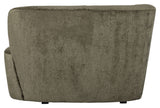 Stone Lounge Sofa, left facing - Warm green