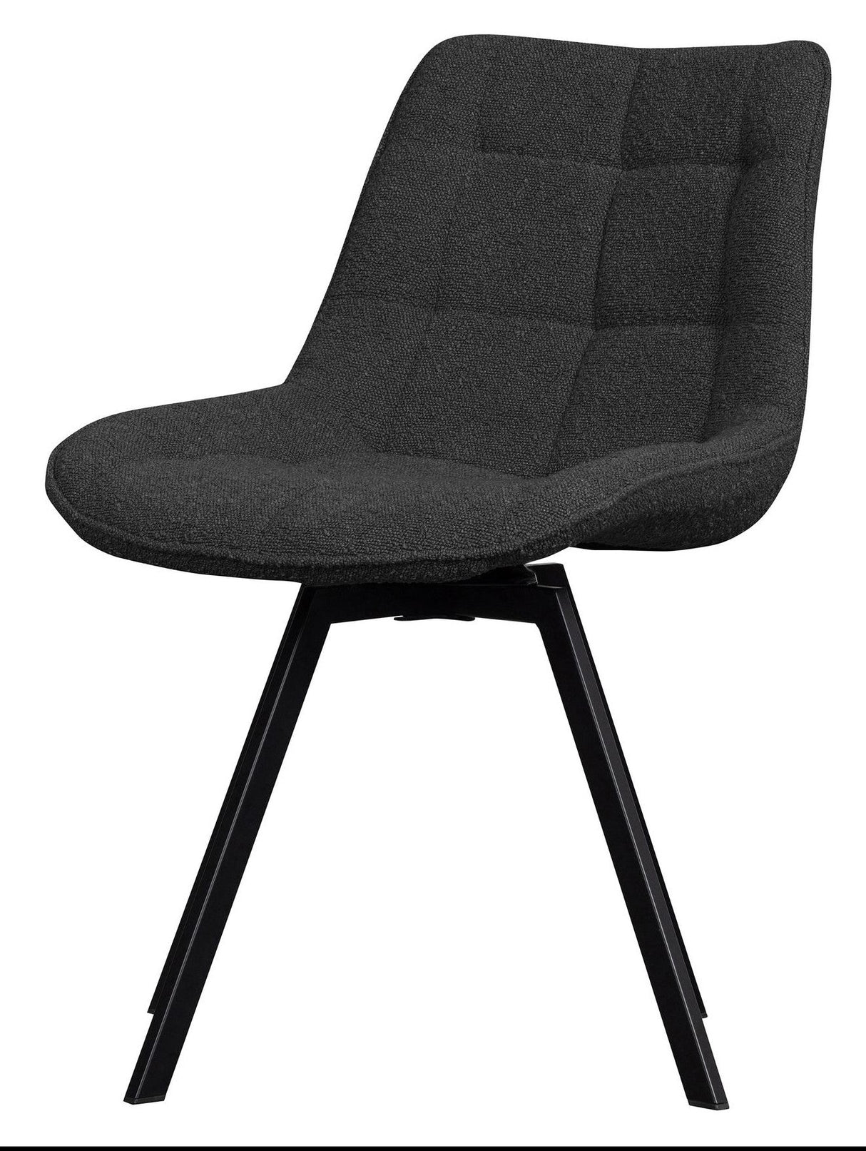 Sutton Dining Chair - Anthracite bouclé