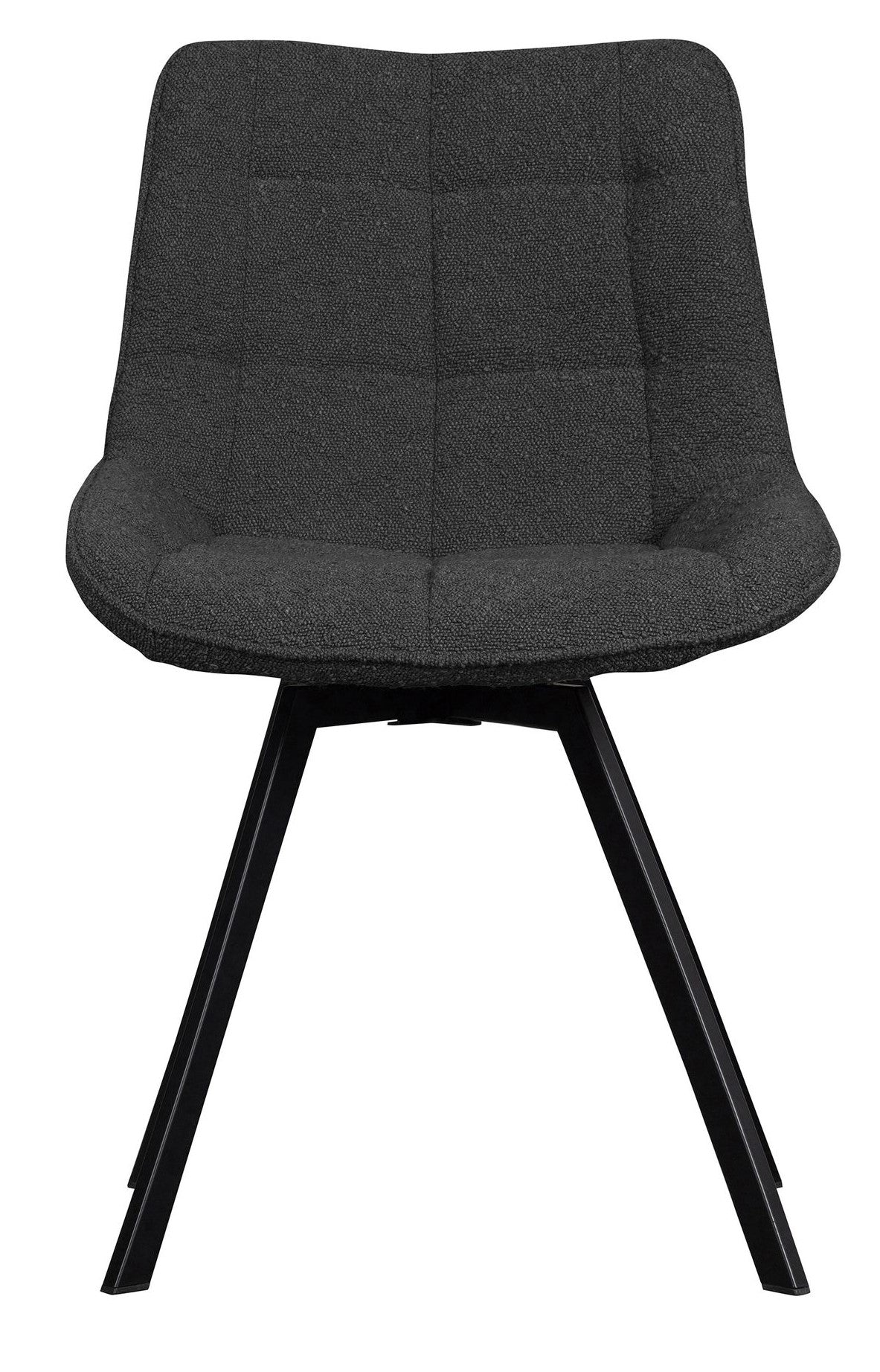 Sutton Dining Chair - Anthracite bouclé