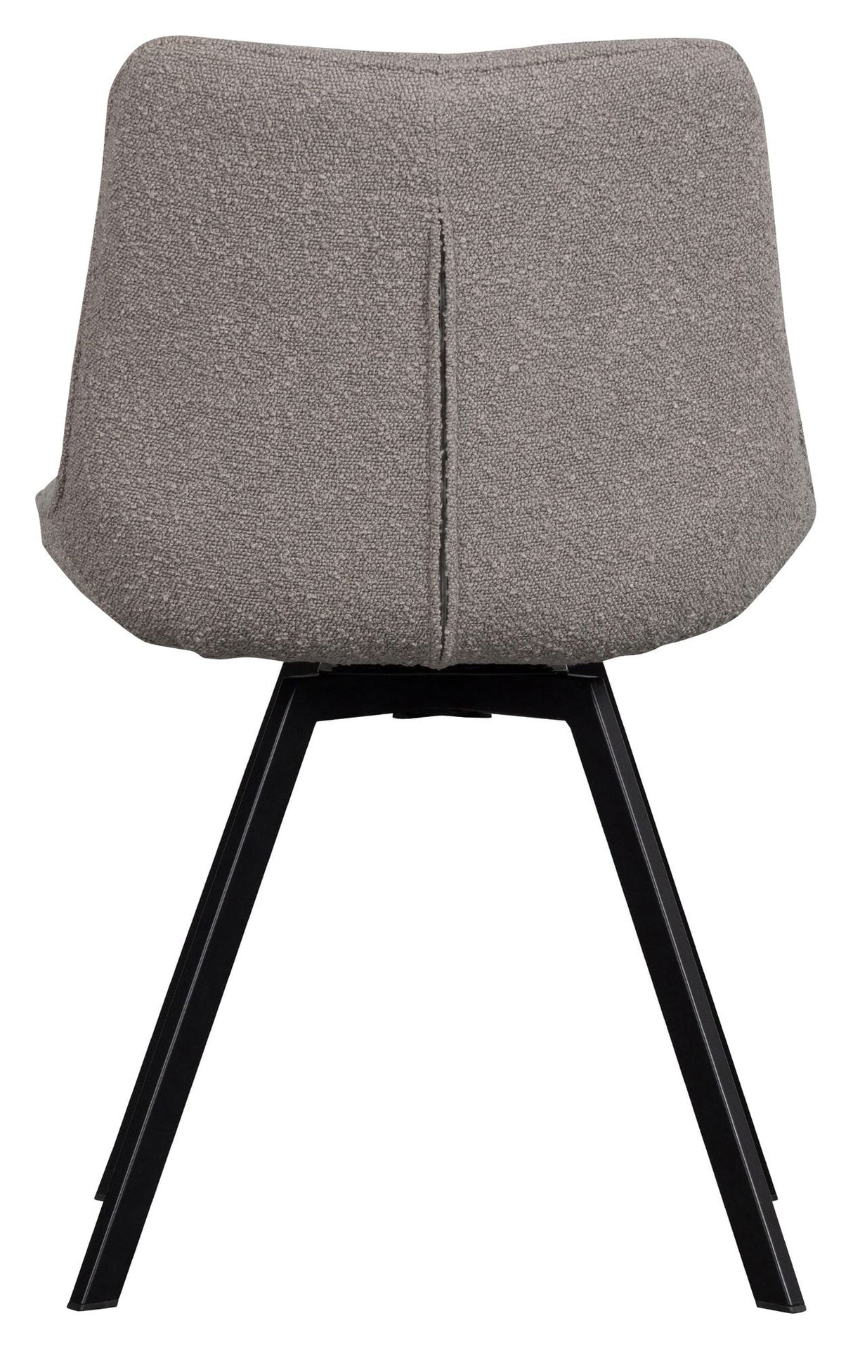 Sutton Dining Chair - Warm gray bouclé