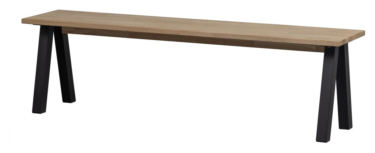 Tablo Bench with U-legs, Oak