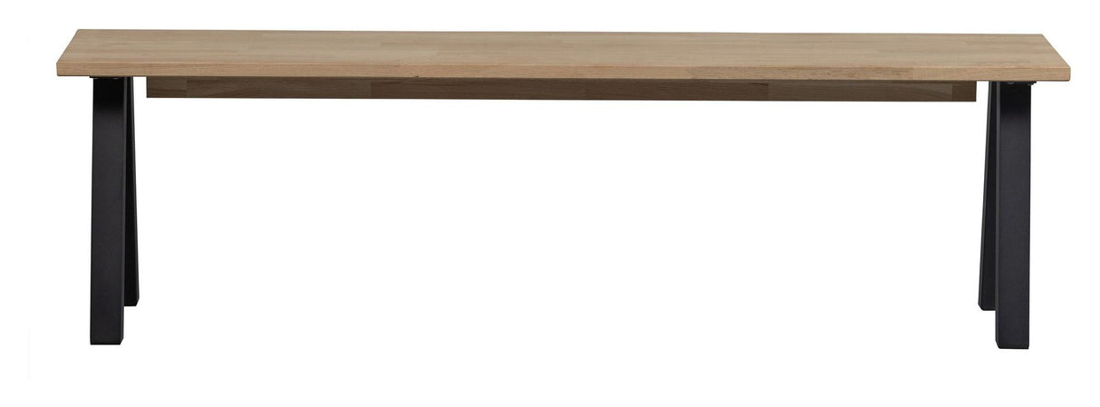 Tablo Bench with U-legs, Oak