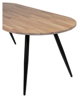 Tablo Table top, oval 220x90 - Oak/gray