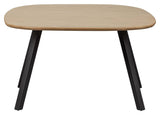 Tablo Dining Table, 130x130, Oak/Metal