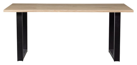 Woood Tablo Dining table - Oak/U legs, 160x90