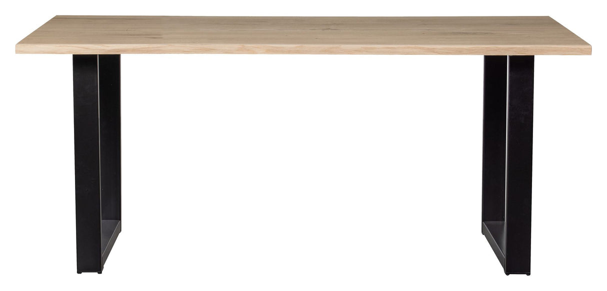 Woood Tablo Dining table - Oak/U legs, 180x90