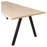 Woood Tablo Dining table - Oak/V legs, 160x90