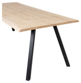 Woood Tablo Dining table - Oak/V legs, 160x90