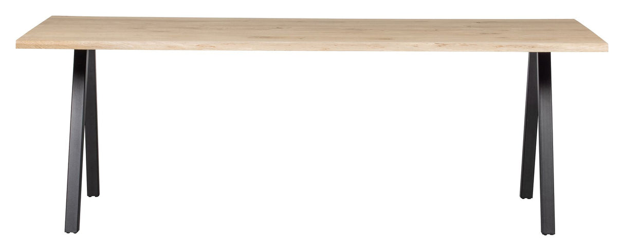 Woood Tablo Dining Table - Oak/V-Legs, 200x90