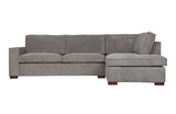 Woood - Thomas Corner sofa right-facing - Green