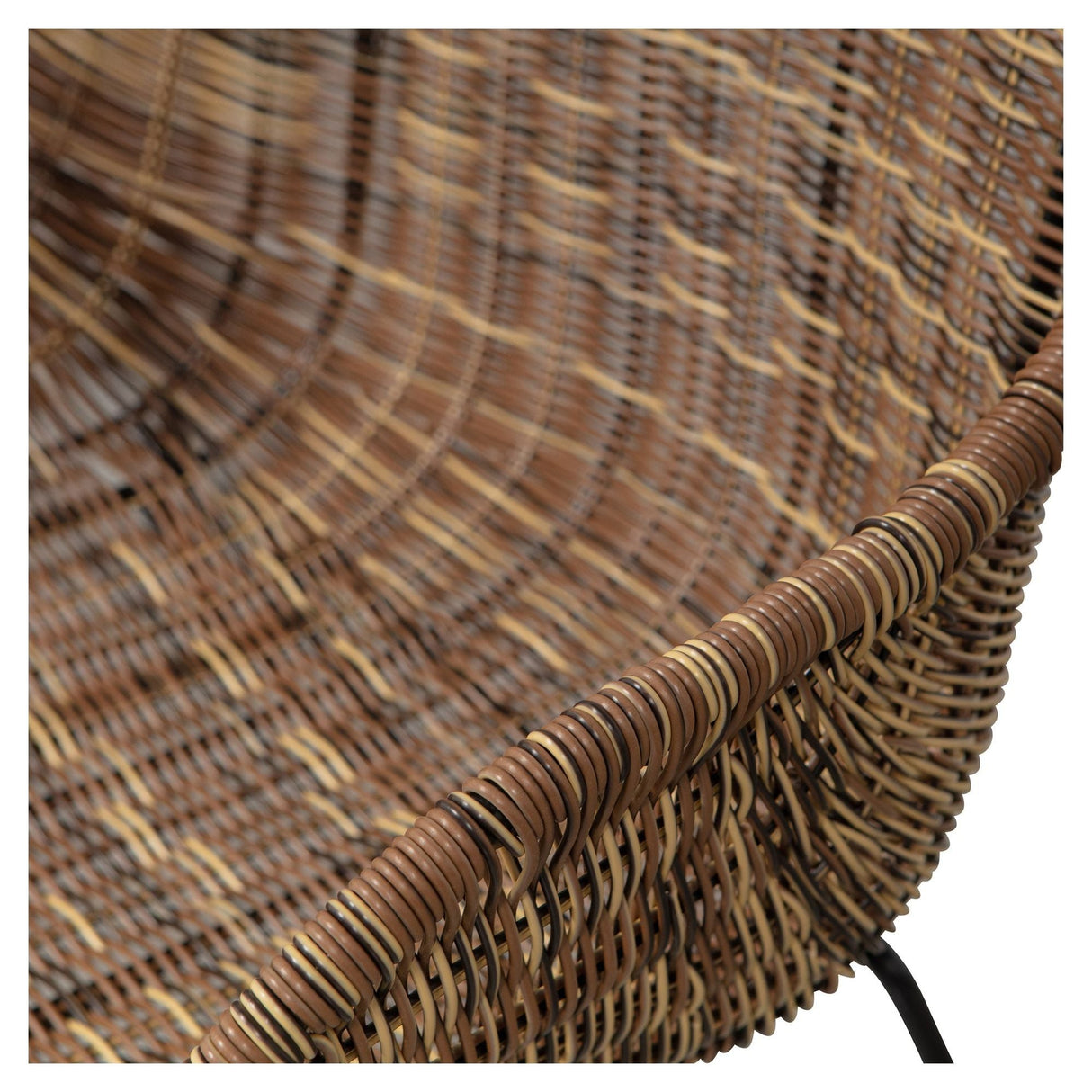 Willow Garden Chair w. armrests, Nature