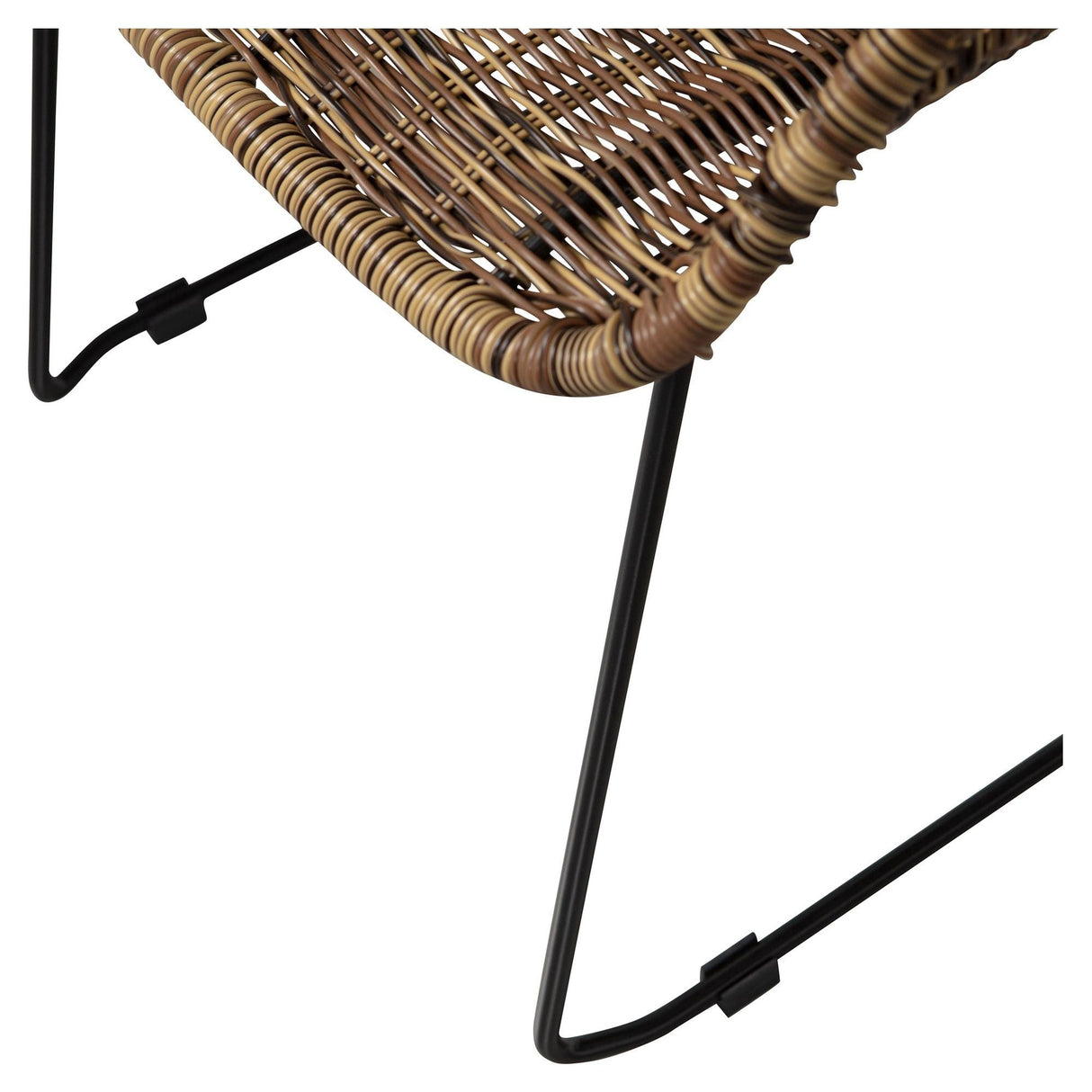 Willow Garden Chair w. armrests, Nature