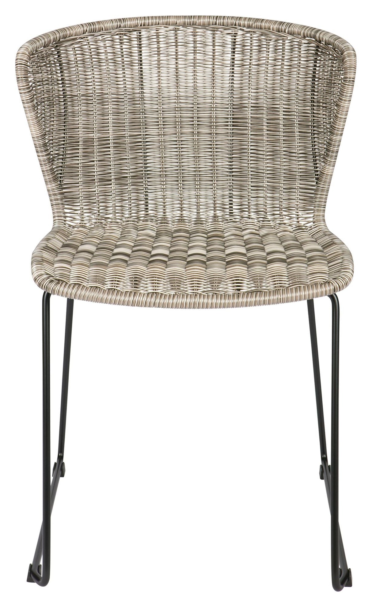 Wings Dining chair set w. 2, Sunkissed polyrattan