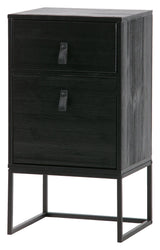 Zola Bedside Table - Black