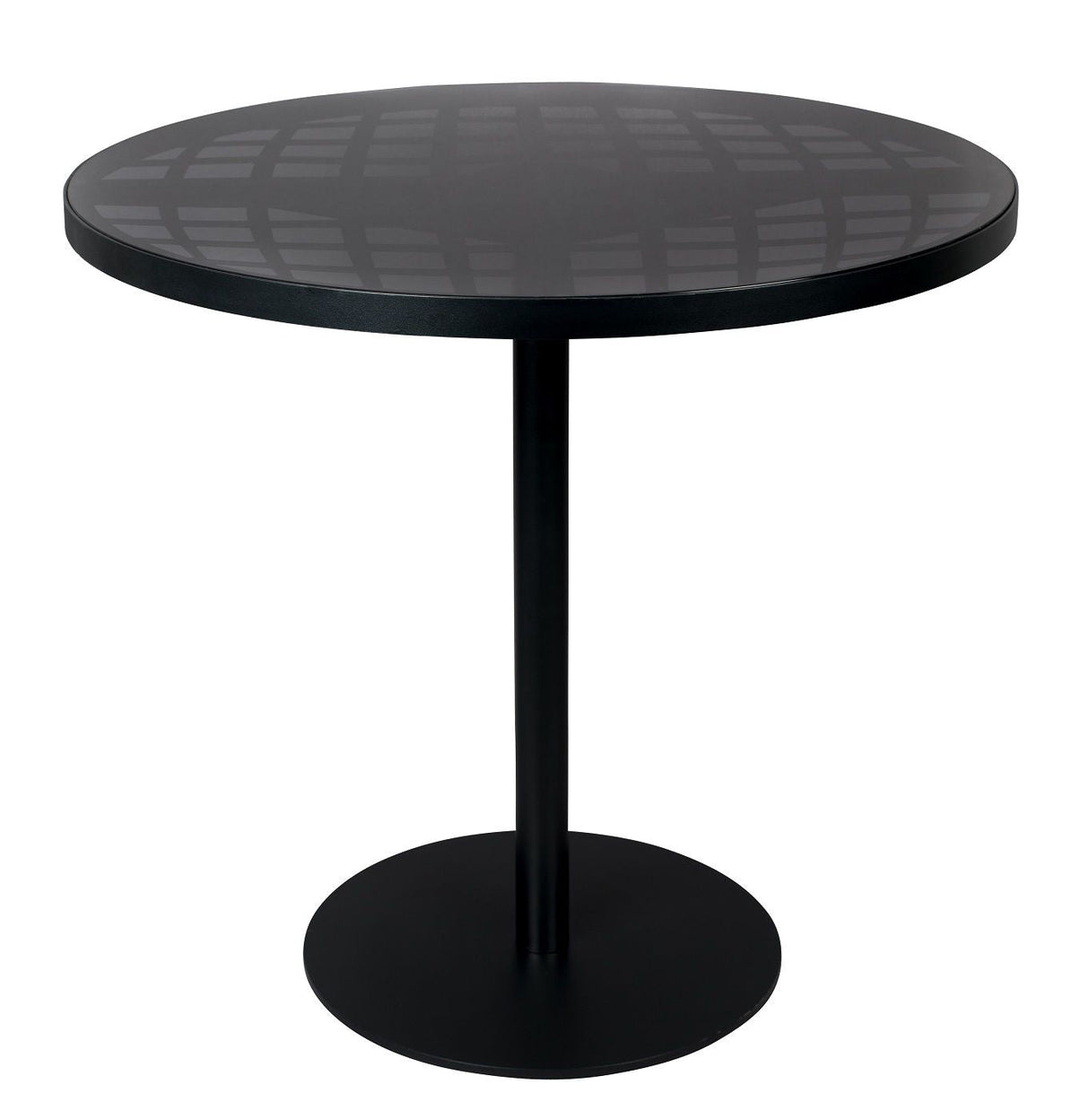 Zuiver Albert Bistro Table Ø80 - Black/Smoked