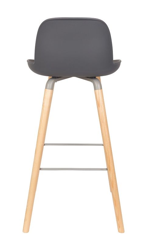 Zuiver Albert Kuip Barstool - Dark gray