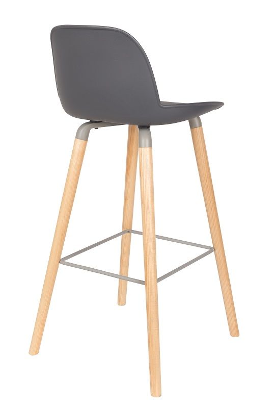 Zuiver Albert Kuip Barstool - Dark gray