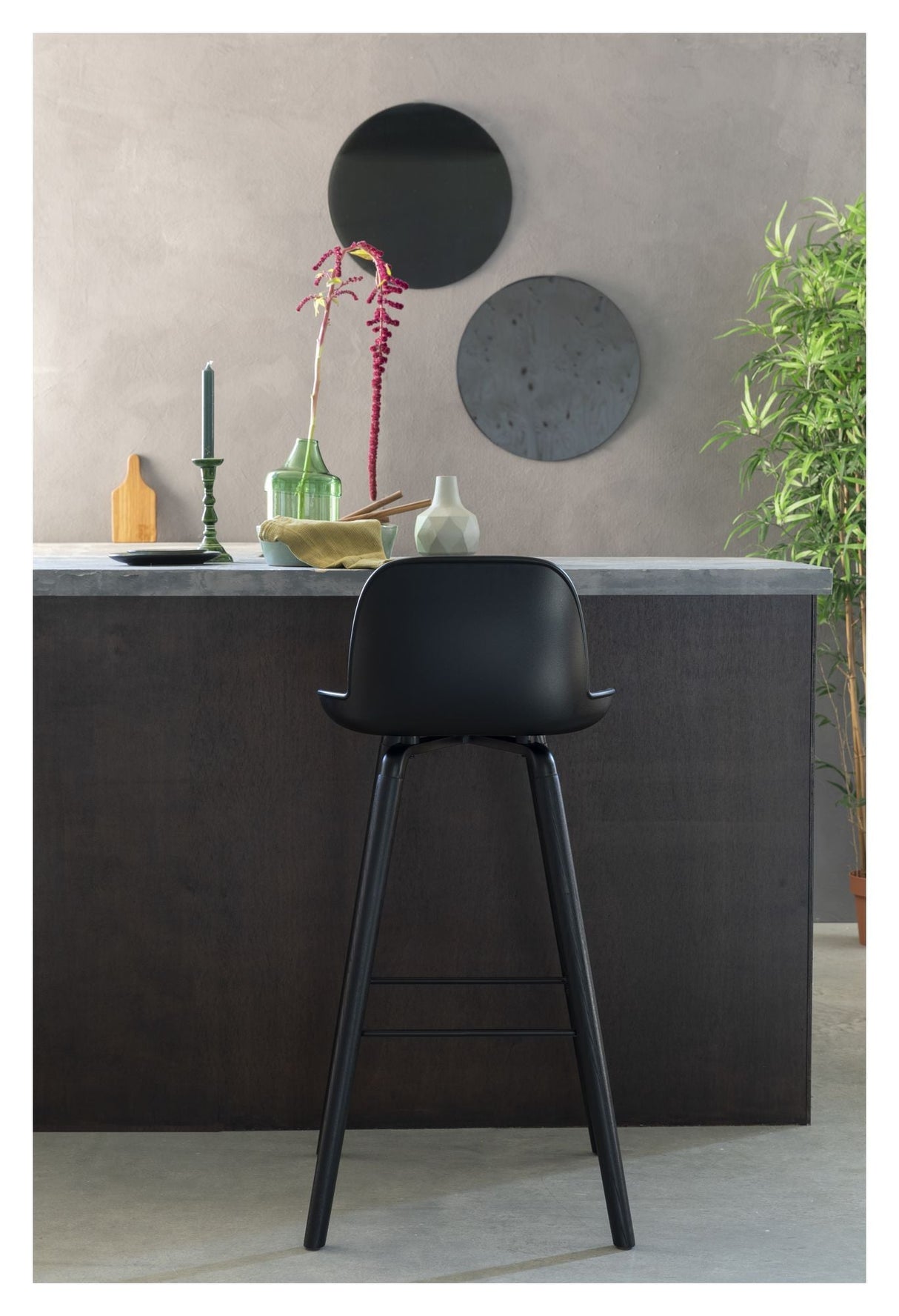 Zuiver Albert Kuip Barstool - Black