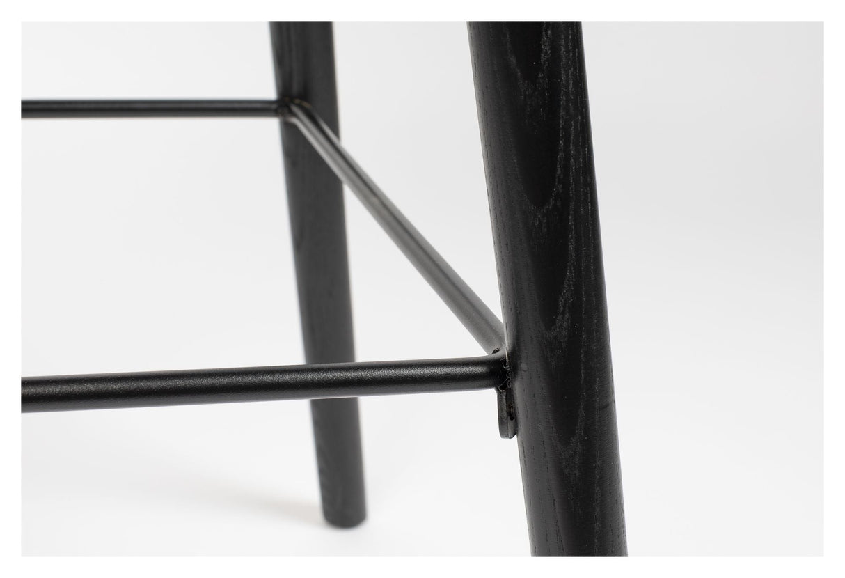 Zuiver Albert Kuip Barstool - Black