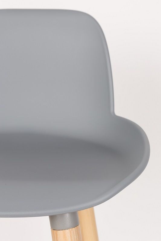 Zuiver Albert Kuip bar stool - Light gray, SH: 65cm