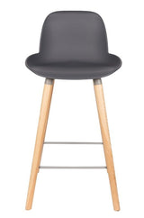 Zuiver Albert Kuip bar stool - Dark gray, SH: 65cm