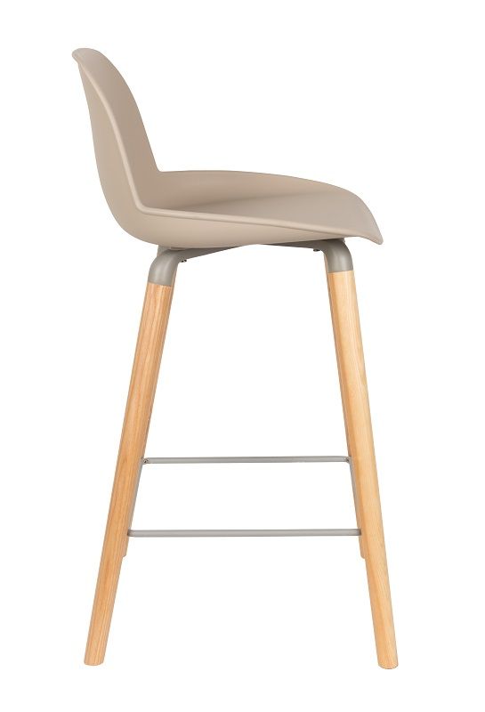 Zuiver Albert Kuip bar stool - Taupe, SH: 65cm