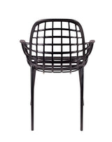 Zuiver Albert Kuip Garden Chair w/armrests - Black